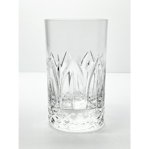 Atlantis “Chartres” Pair of Crystal Highball Tumbler Glasses 4 7/8” 12oz Signed - Picture 3 of 6